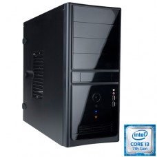 מחשב נייח הכולל מעבד אינטל Core™ i3-7100 3.9GHz Dual Core Kaby Lake וכונן אופטי